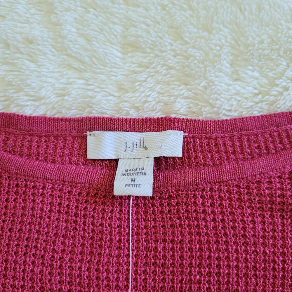 J•Jill Textured Open Shoulder Sweater - Picture 4 of 15
